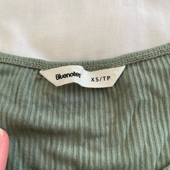 ribbed turquoise body suit - Picture 2 of 3